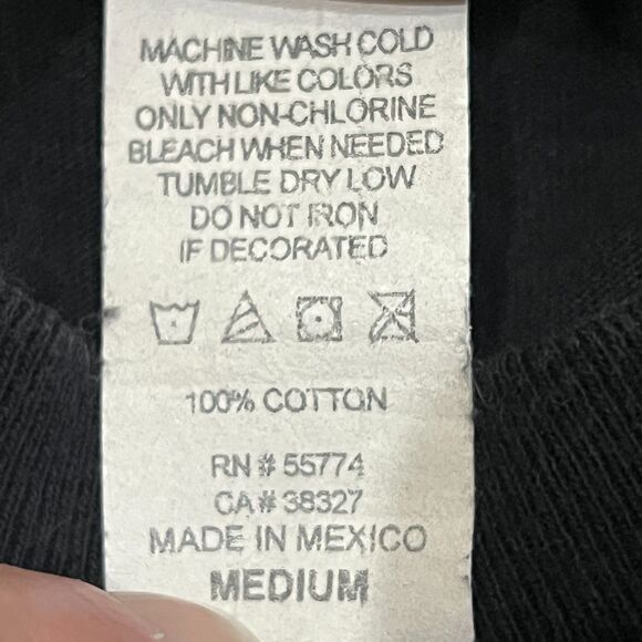 Vintage Y2K Independent Truck Co. Logo Tee Black/Yellow Skate Men’s Medium - Picture 4 of 7